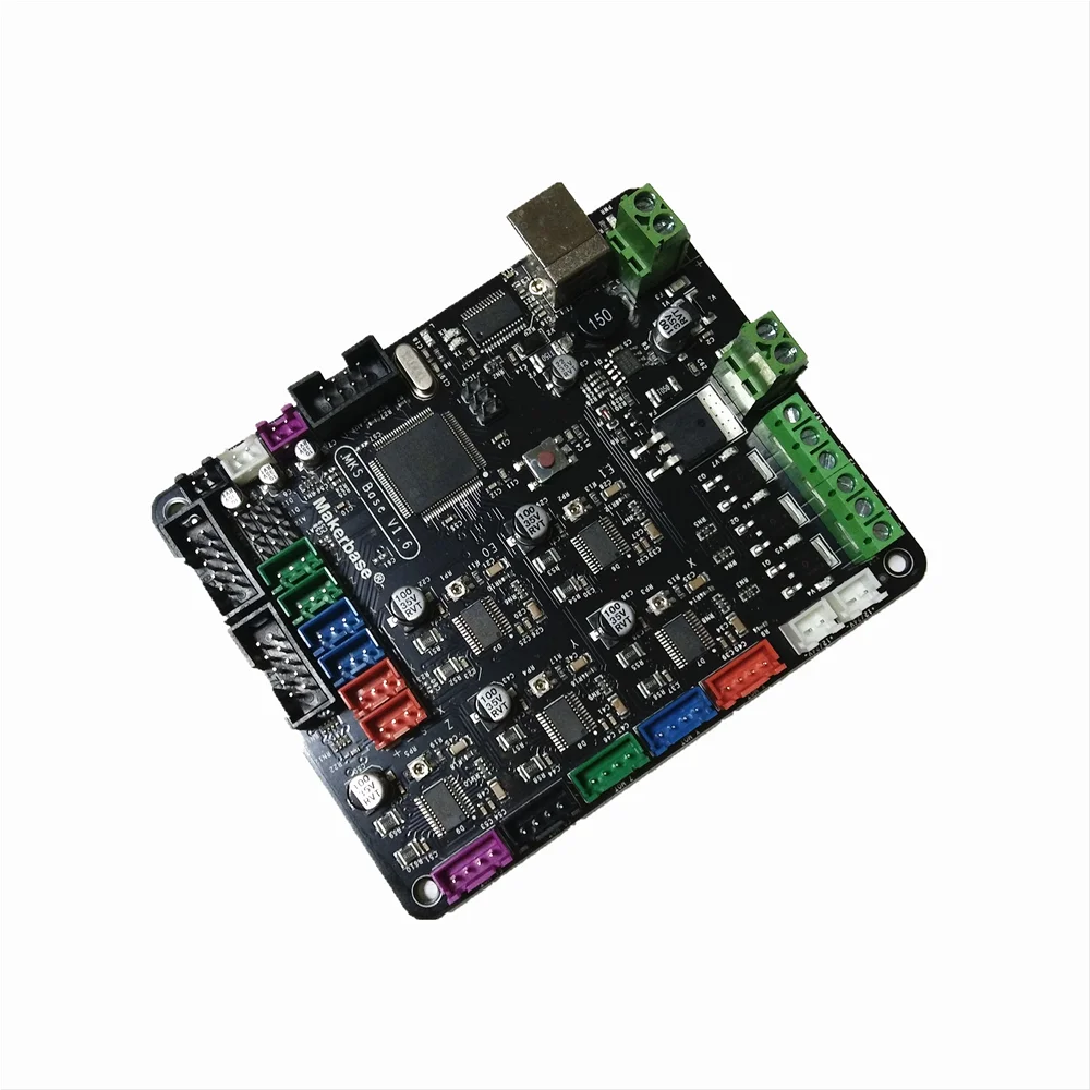 Материнская плата MKS BASE V1.6 для 3D принтера со встроенной схемой совместимая с RAMPS
