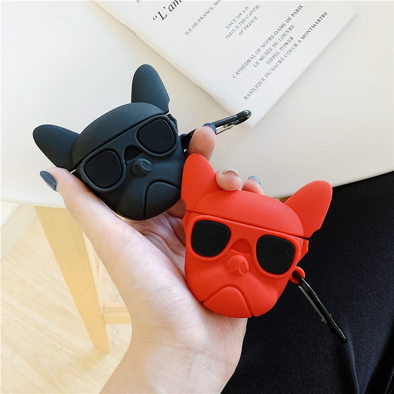 Чехол для Airpod, чехол для телефона с милой собачкой, гарнитура для airpods, чехол, силиконовый чехол, чехол для наушников, чехол для наушников
