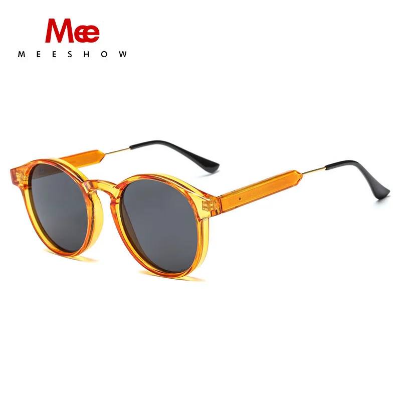 

MEESHOW New Design Vintage Round Sunglasses Men Women Brand Oculos De Sol Shades UV Protection