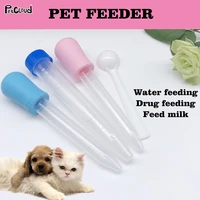 plastic dog cat dropper medicine feeder silicone soft head pipette liquid food dropper puppy kitten milk bottle stick petcloud