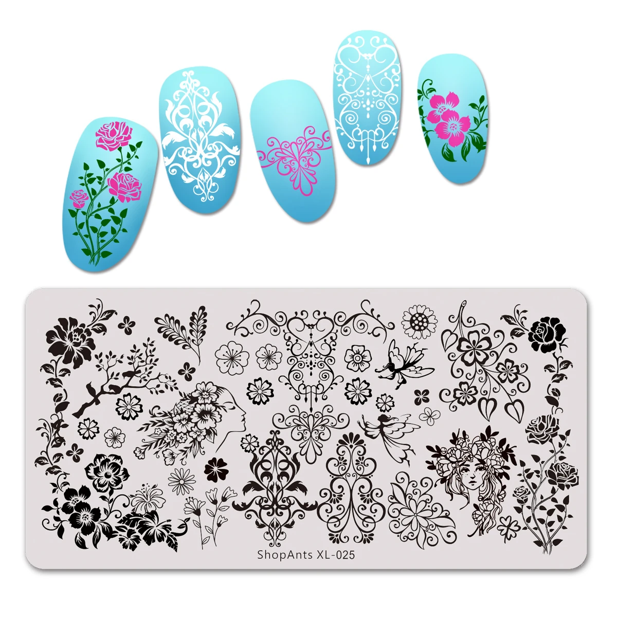 Пластины для стемпинга ногтей из нержавеющей стали | Красота и здоровье