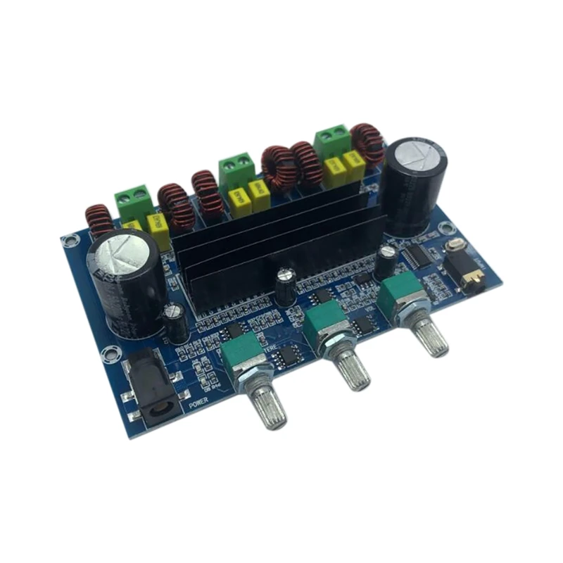 

TPA3116D2 Digital Amplifier Board Bluetooth 5.0 Volume Tones XH-A305 2.1 Channel Stereo Class D 50Wx2 Speaker Audio