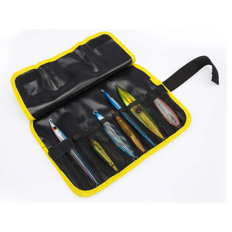 

Waterproof Canvas Bags Lure Tool Accessories Sea Fishing Soft lure Jig Bag Fishing Equipment