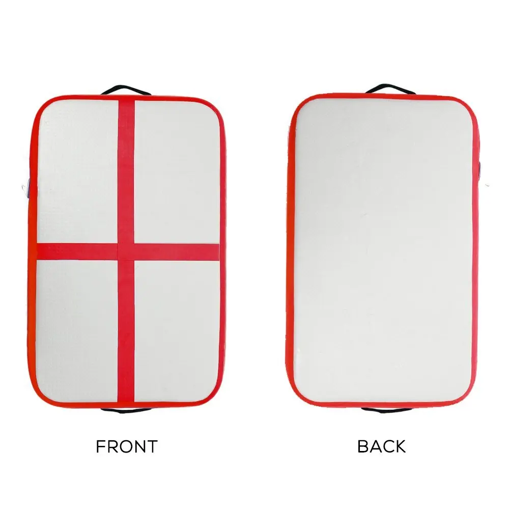 Надувной воздушный блок для тренажерного зала двухслойный изготовленный из