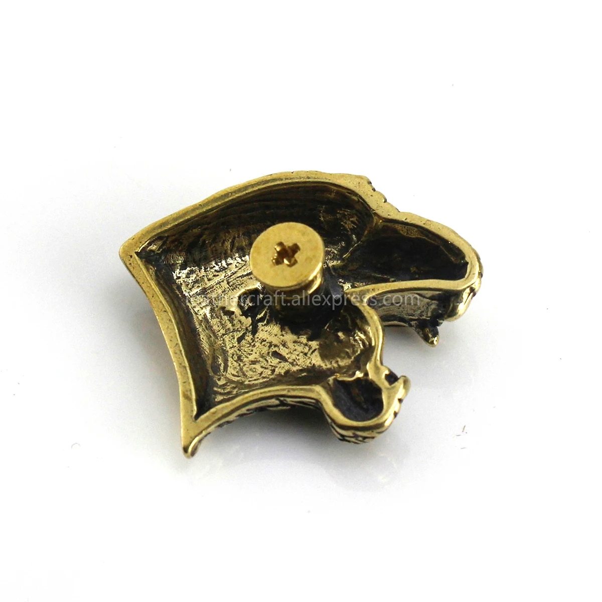 1x Ретро латунный чехлы с дьяволом гепарда демона материал отверткой дизайн