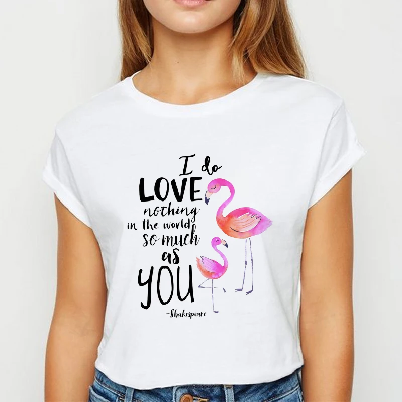 

Womens T-shirt Casual Streetwear Tops Women Basic Harajuku Kawaii Cartoons Print T Shirts Summer Graphic Ladies Tees