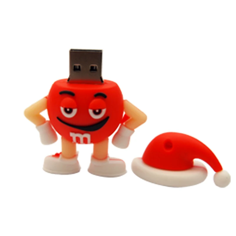 Рождественские подарки usb flash 2 0 Флешка флешка 64 Гб высокоскоростная 128 МБ 32 карта