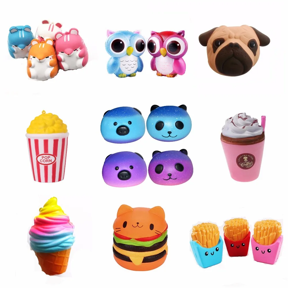 Милый мороженое Пингвин медленно Восстанавливающий форму ПУ ароматизированные