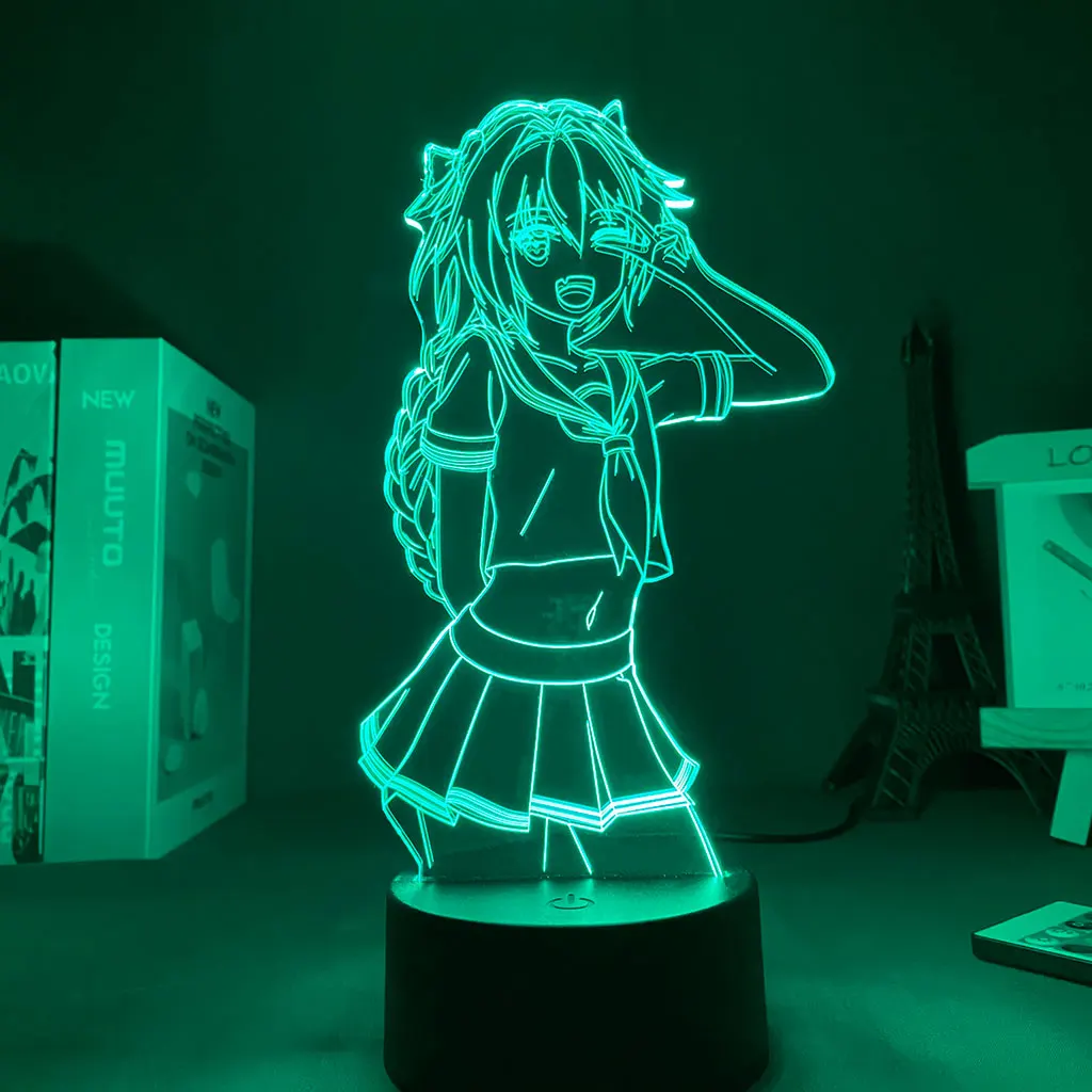 ANMIT 3D лампа аниме Fate Apocrypha Astolfo светодиодный ночсветильник для спальни
