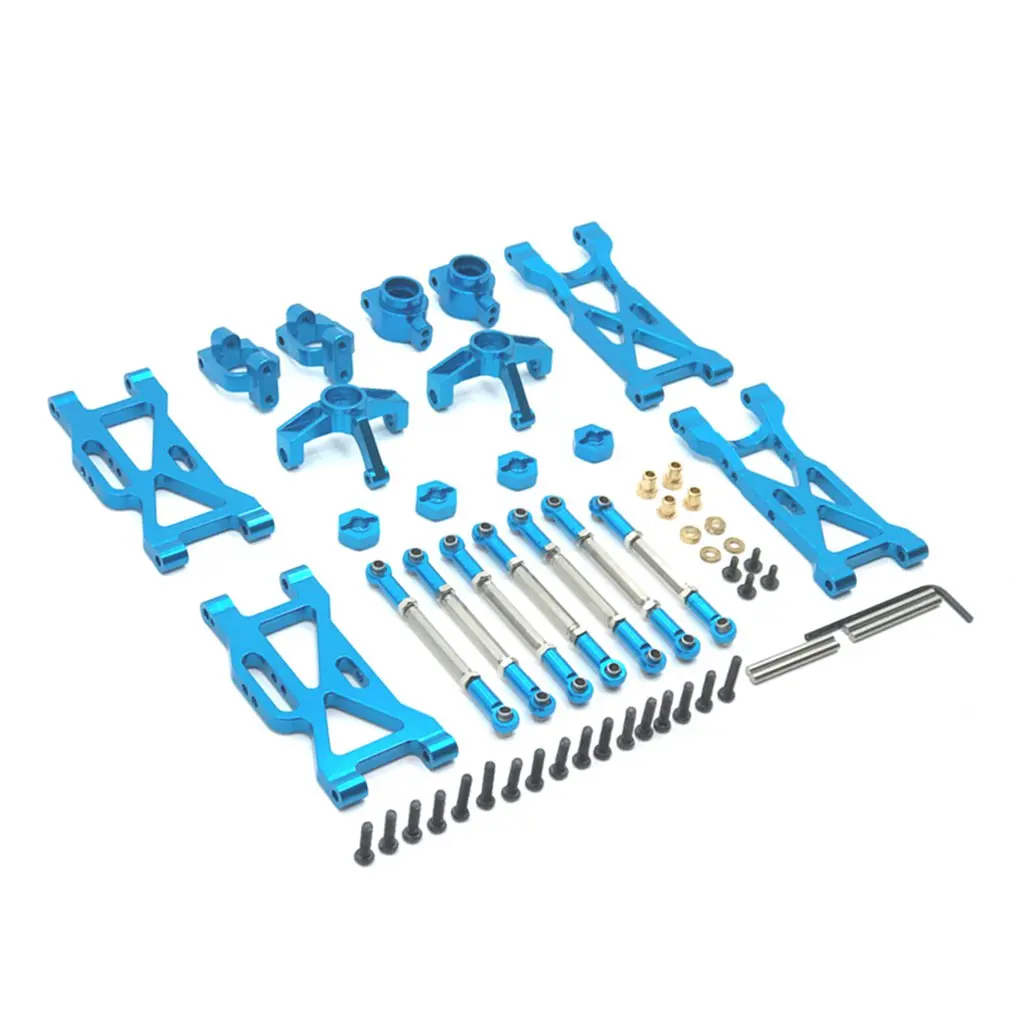 

Upgrade Metal Kit For Wltoys 104001 Modification Accessories RC Car Spare Parts Rear Wheel Cup C Seat Front Steering Cup