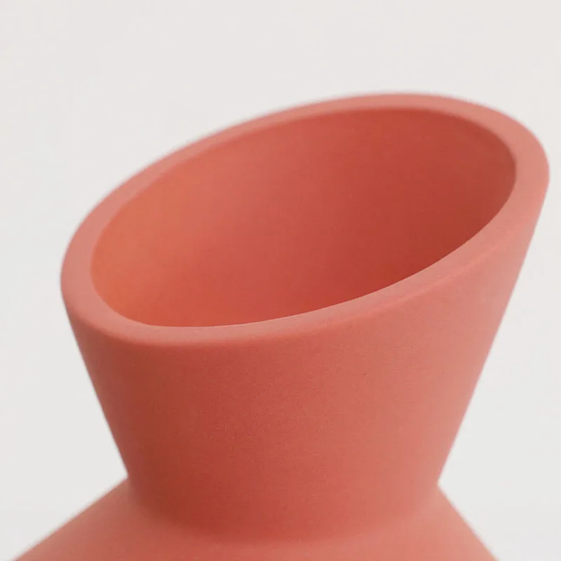 Nordic Ceramic Flower Vase Home Decoration Arrangement Creative Living Room Display Ornament Wedding Decorations Crafts | Дом и сад