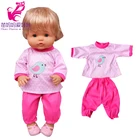 35 см кукла розовая одежда брюки подходит для куклы 38 см Nenuco Ropa Y Su Hermanita пальто брюки