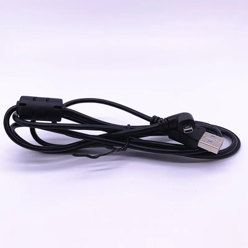 USB штекер к проводу 8 контактный левый Угловой 90 фотокабель для передачи данных