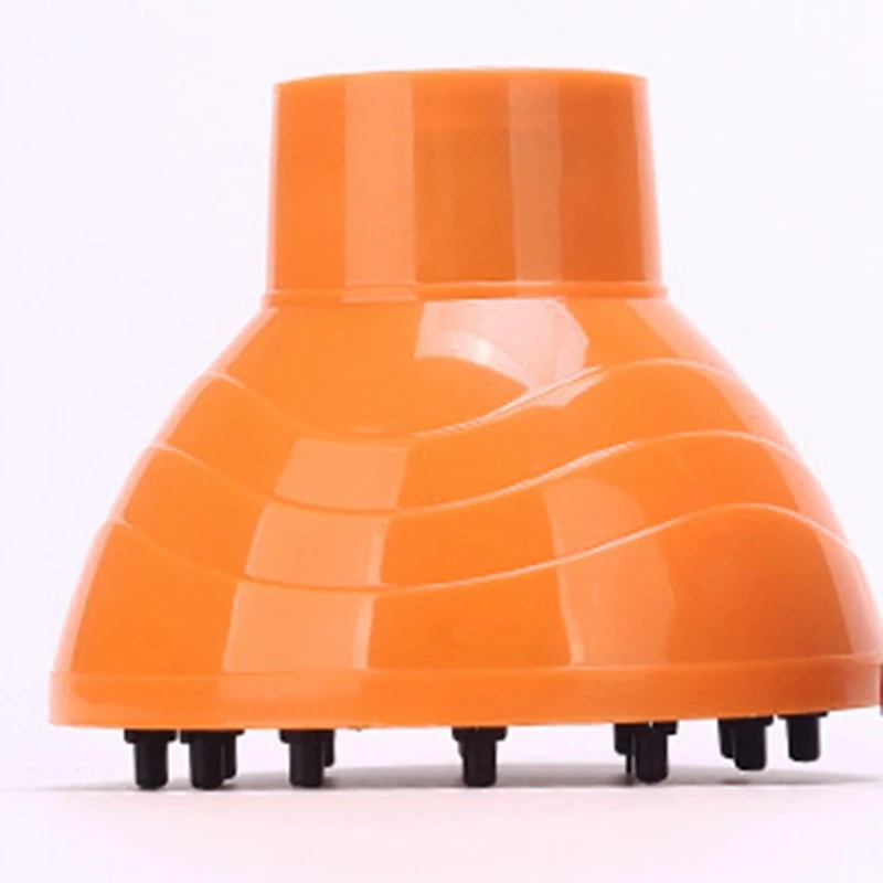 

Orange Universal Hair Curl Diffuser Cover Diffuser Disk Hairdryer Curly Drying Blower Hair Curler Styling Tool Accessories for S