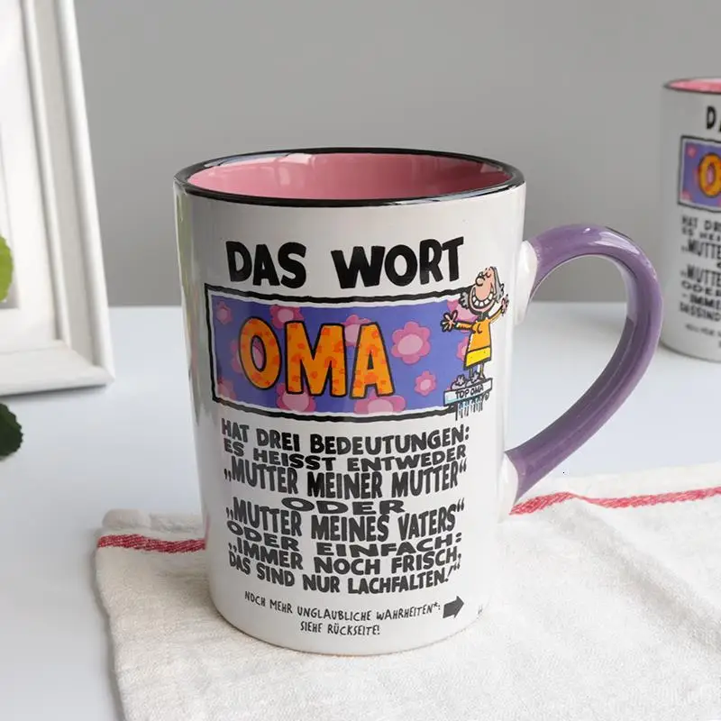 Tazzine Caffe Coffe Travel Funny Mok Copo E Xicara Taza керамическая посуда для напитков Экологичная Caneca