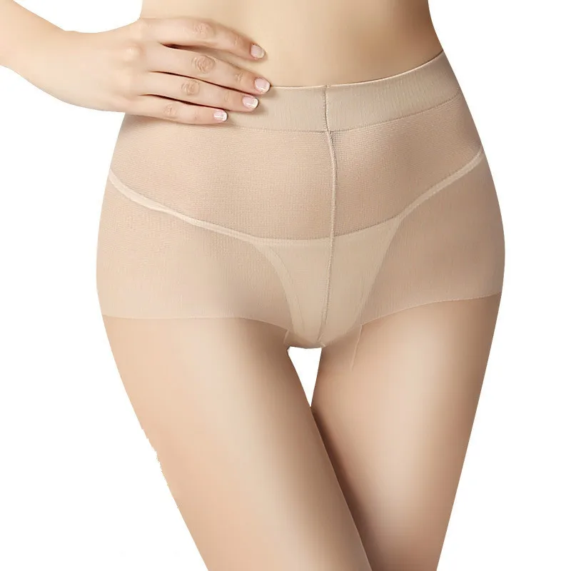 

Sexy lingerie stockings oily transparent open stockings open crotch temptation sexy rompers