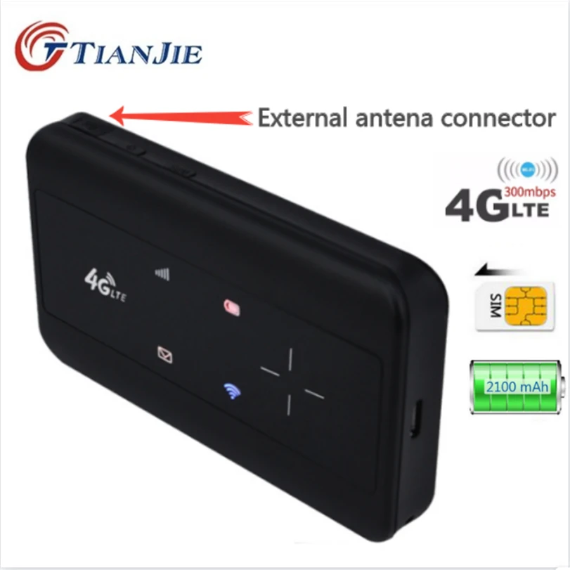 Разблокированный Универсальный роутер с SIM картой 3G 4G CAT4 LTE FDD TDD Wi Fi мини мобильная