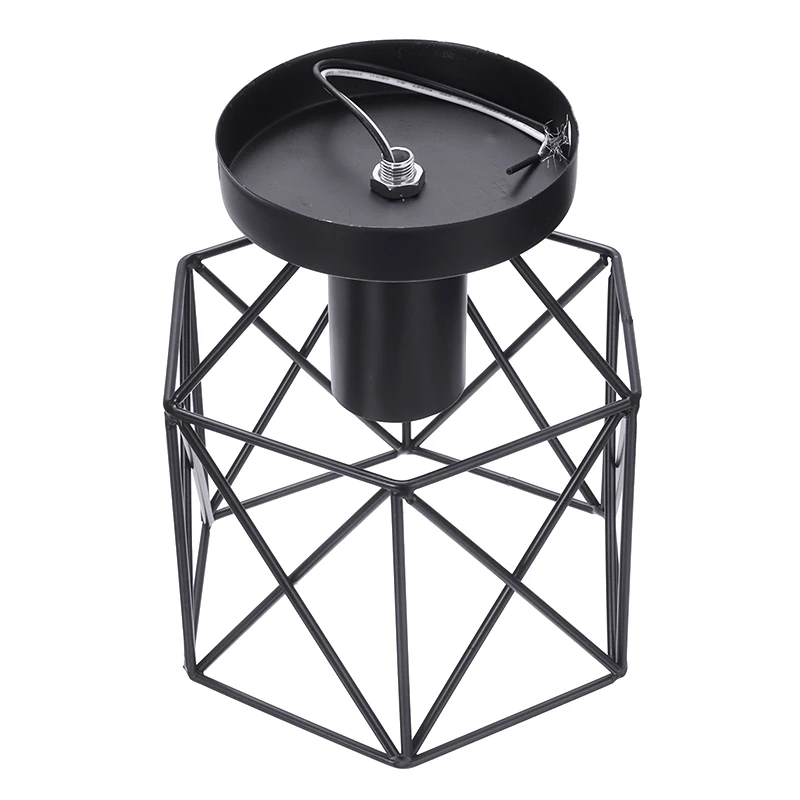 Ретро промышленный геометрический световой козырек для спальни гостиной кафе