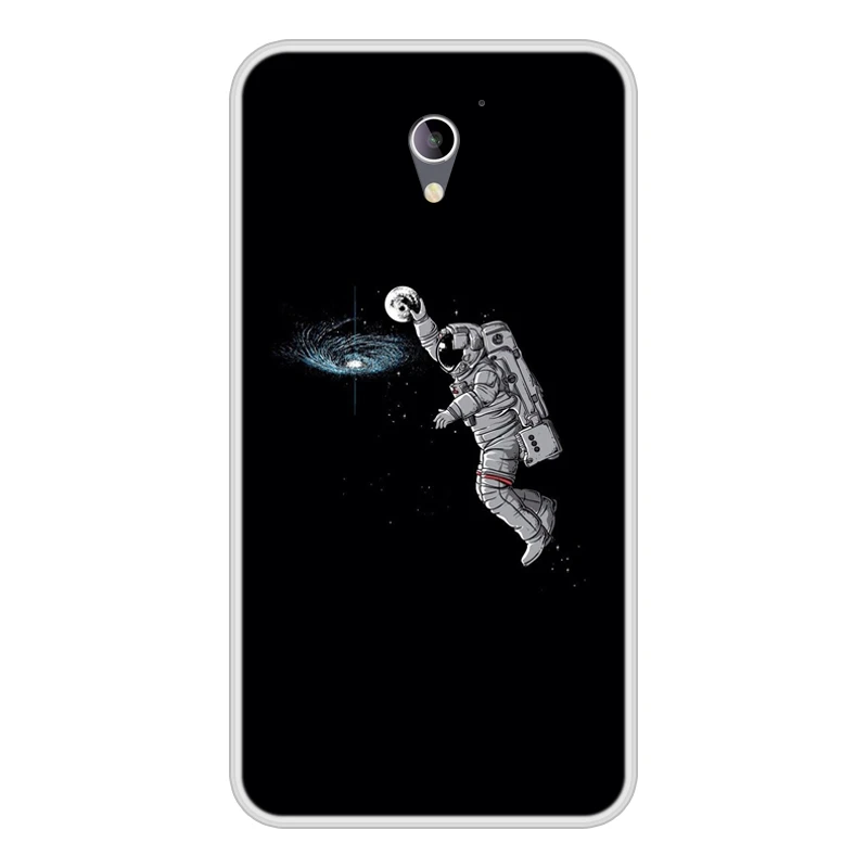 Чехол для телефона ZTE Blade A510 мягкий силиконовый чехол из ТПУ с крутым рисунком в