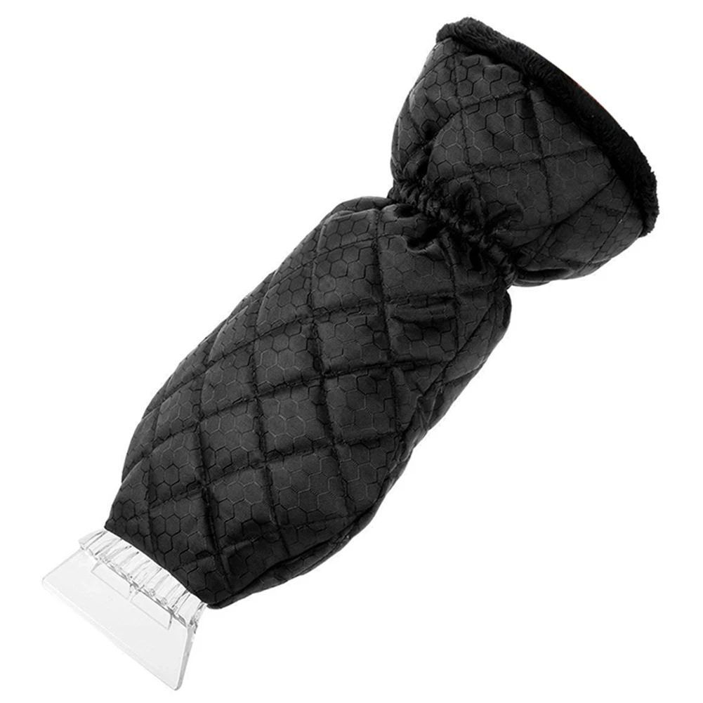 Горячие 1 шт. автомобильные снежные перчатки скребок водонепроницаемый лобовое