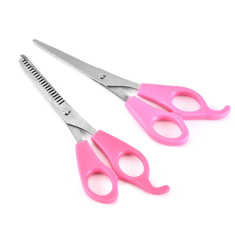 

2 Pcs/set Stainless Steel Hair Scissors Cutting Shears Salon Professional Barber Hair Cutting Thinning Shears Hair Styling Tool