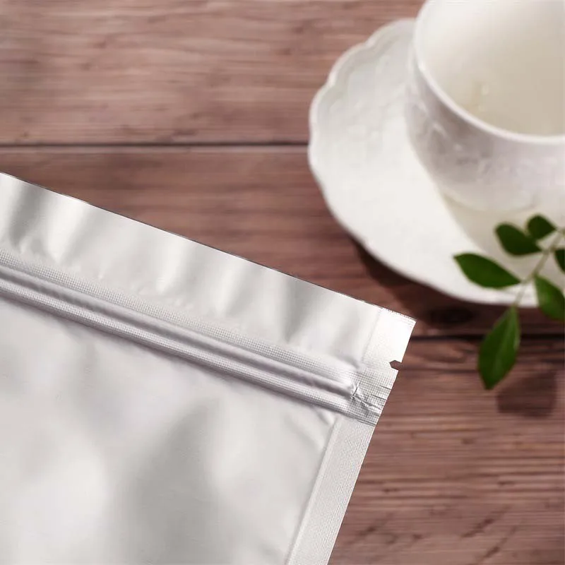 Самоуплотняющаяся сумка из алюминиевой фольги упаковочный пакет на молнии для