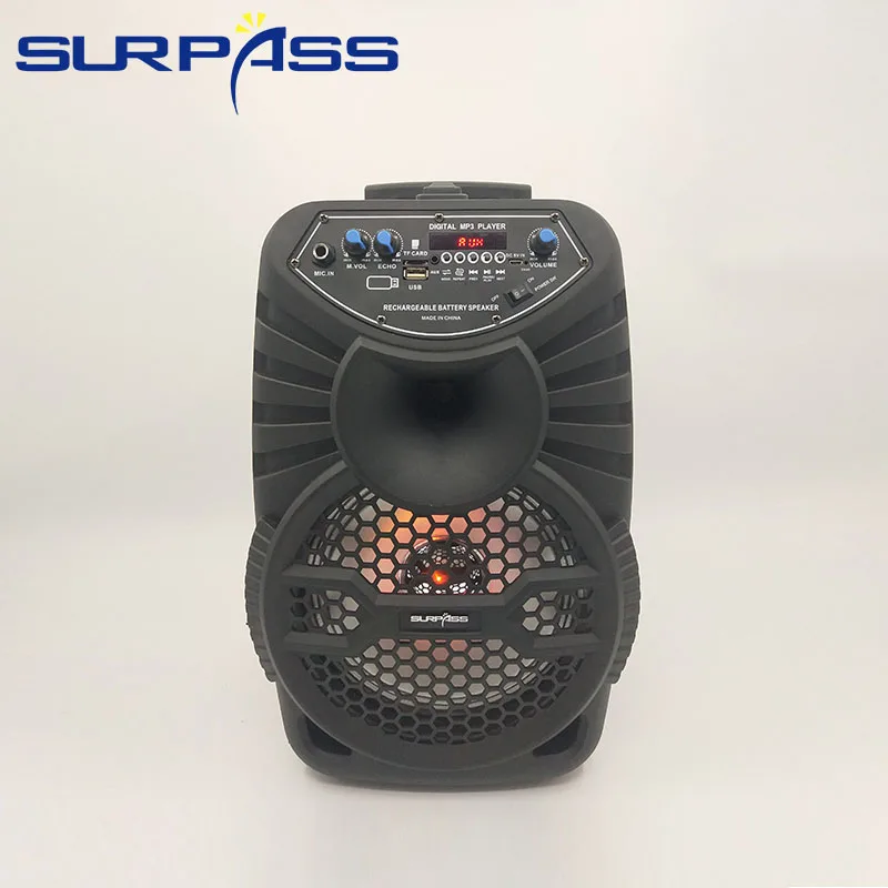 Bluetooth Колонка на колесиках с сабвуфером AUX TF FM радио|Всепогодные АС| |