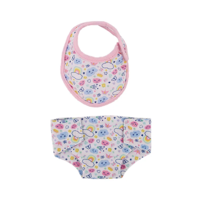 Слюнявчик Easy Wear трусики/нижнее белье для кукол Reborn 43 см 18 дюймов | Игрушки и хобби