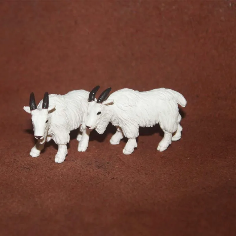 

Simulation Farm Animals Model Sheep Goat Argali Texas Longhorn Fairy Garden Miniatures Bonsai Decor Action Figure Figurine Toys
