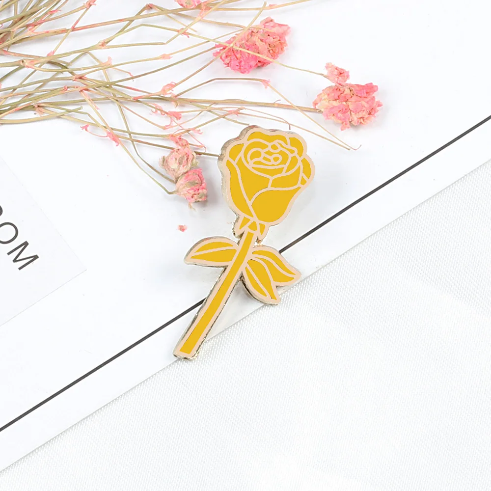 Женская брошь в форме цветка 7 цветов | Украшения и аксессуары