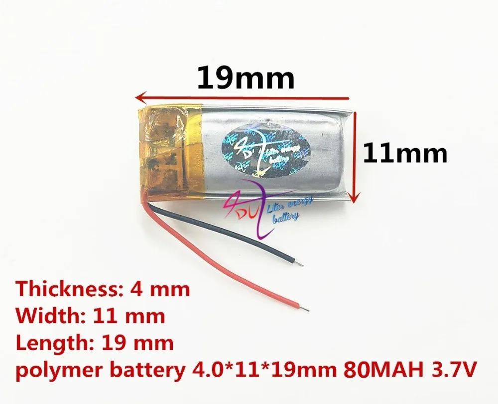 Литр энергии батарея каждый день специальный Спайк Bluetooth гарнитура 401120 80MAH 3 7 V