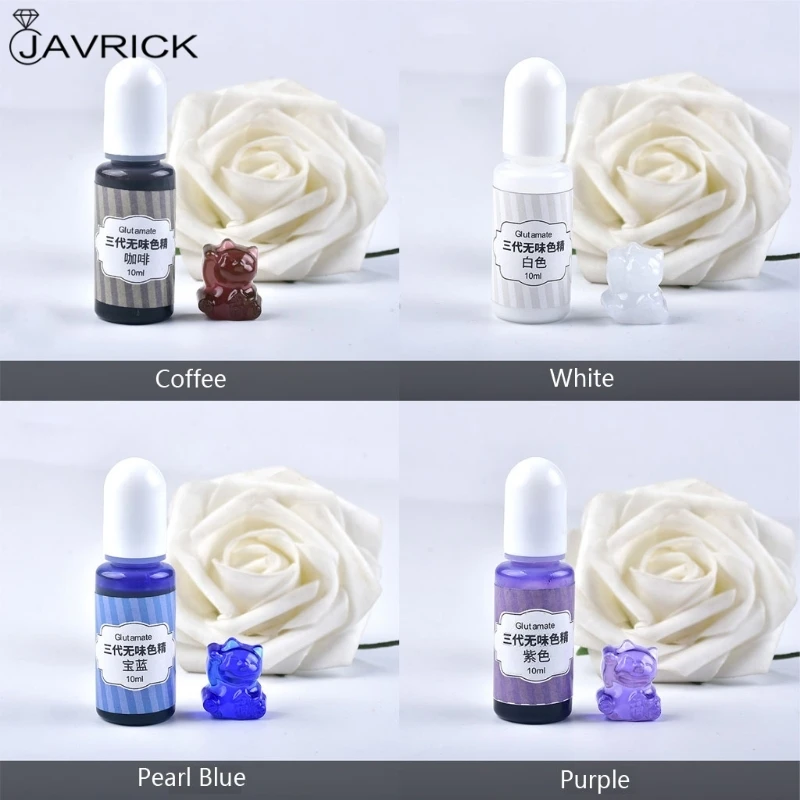 

24 Colors Epoxy Resin Pigment Liquid Epoxy Resin Dye Translucent Resin Colorant for Epoxy Resin Coloring Paint DIY Craft