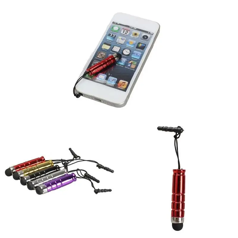 Пластиковый стилус для емкостного сенсорного экрана телефона 10 шт