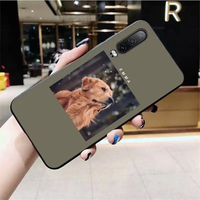 Чехол для телефона с изображением собаки золотистого ретривера Huawei P40 P30 P20 lite Pro