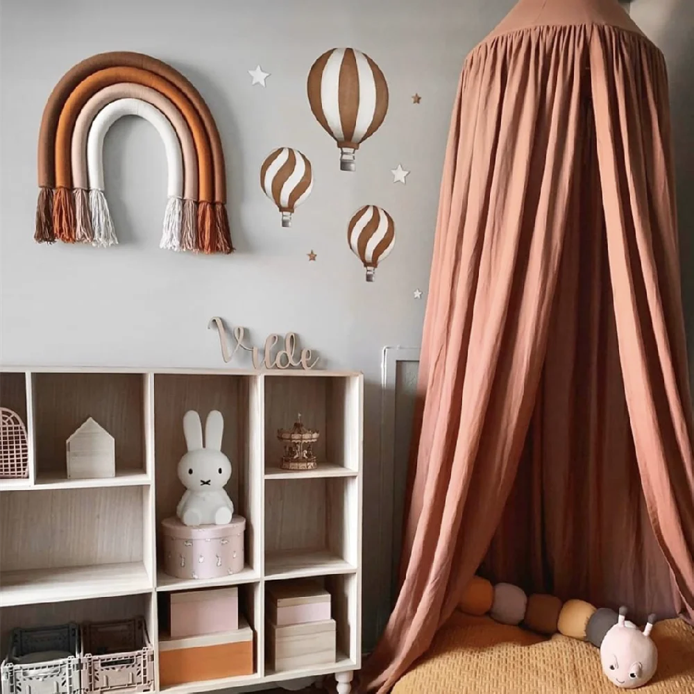

Baby Bed Curtain Mosquito Net for Crib Netting Baby Tent Cotton Hanging Dome Canopy Baby Mosquito Net Children Room Decoration