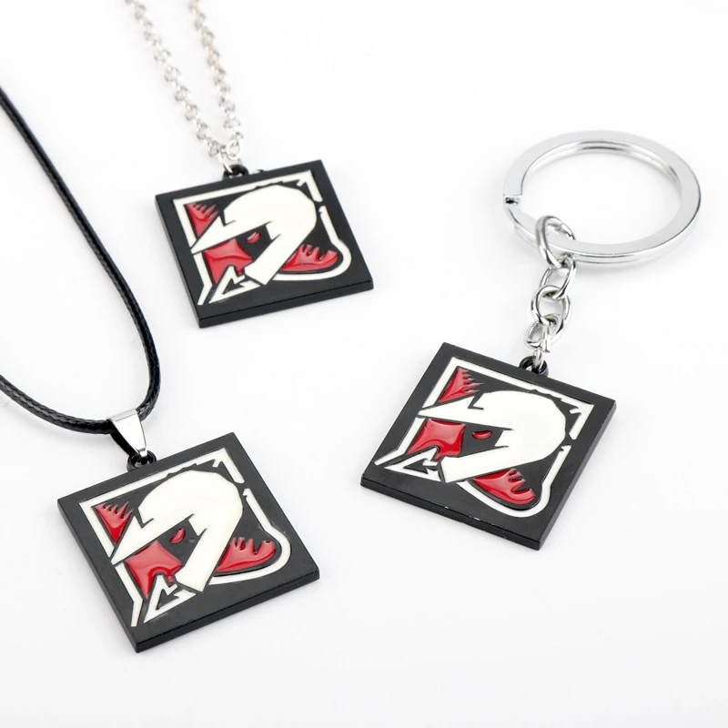 

Shooting Game Rainbow Six Necklace for Women Pendant Choker Jewellery Necklaces for Teen Girls