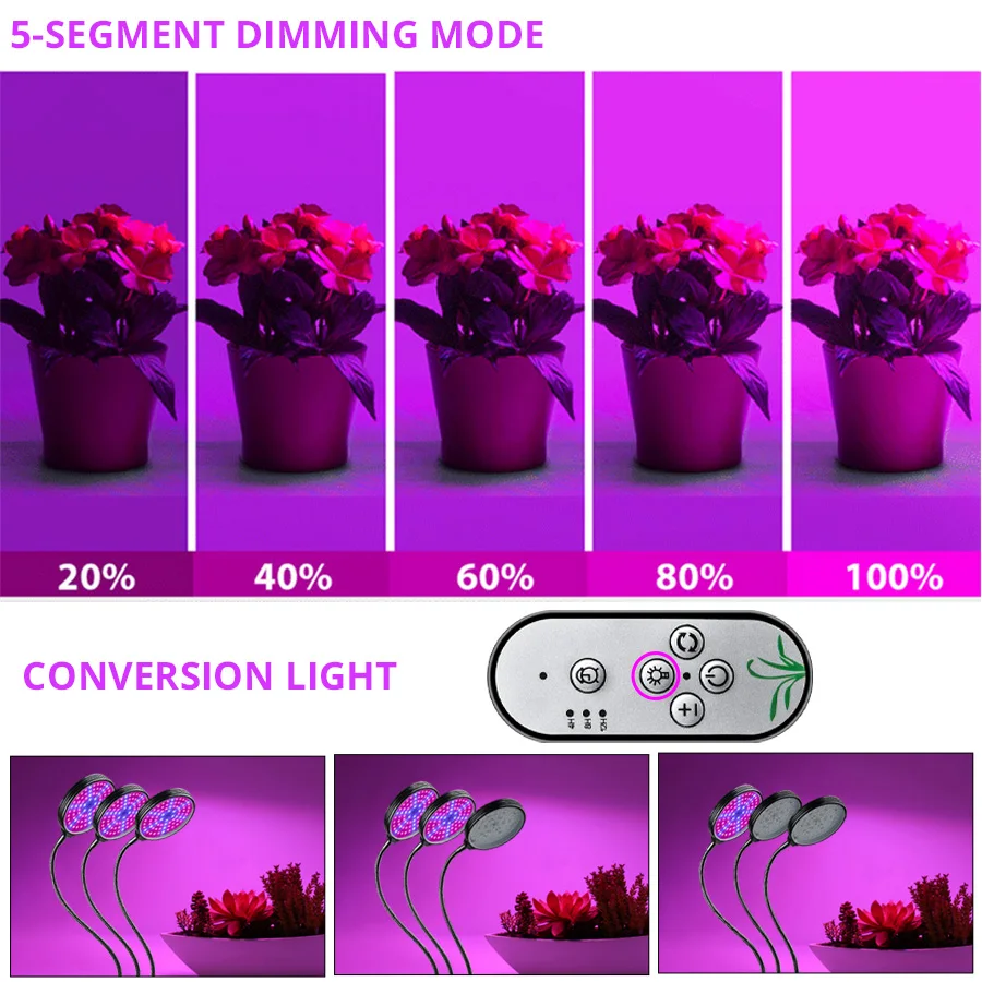 USB LED Grow Light Full Spectrum Phytolamp Tent Phyto Lamp for Plants Seedling Flower Vegetable Indoor Box Fitolampy | Освещение