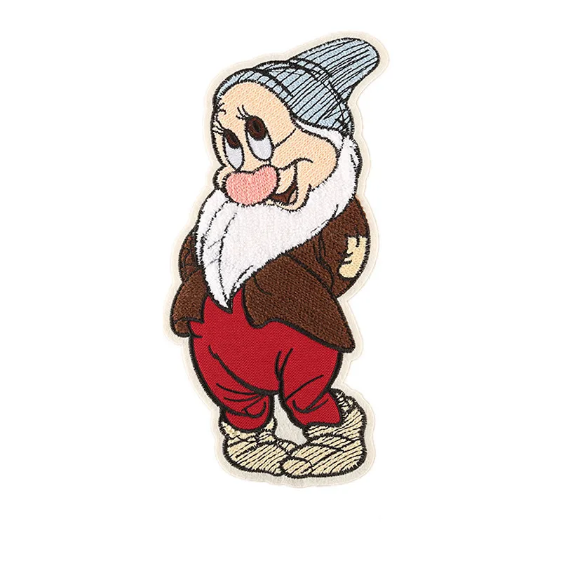 

2pcs/lot Large Sew Embroidery Patches Seven Dwarfs Jacket Jean Backpack Clothing Decoration Accessories Diy Applique