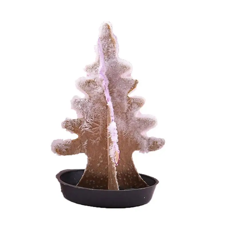 

Красочное волшебное дерево с добавлением воды, автоматические цветущие бумажные деревья, розовые настольные рождественские игрушки