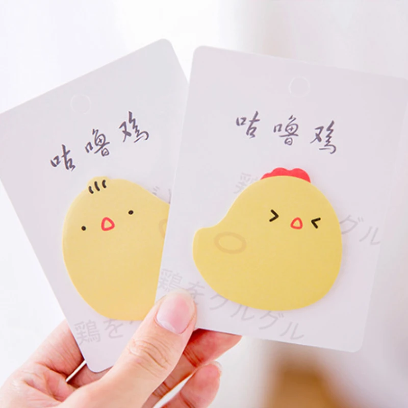 Милый милый блокнот для заметок с изображением курицы и животного канцелярский