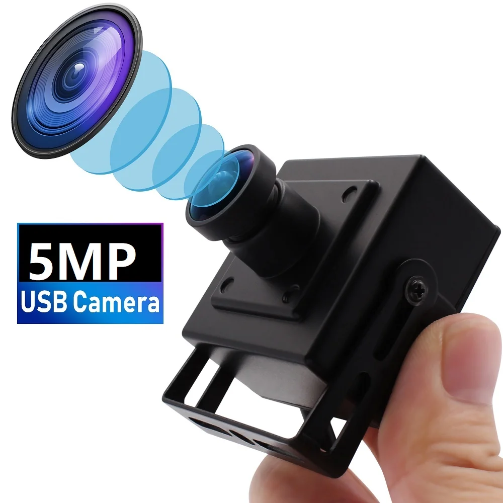 ELP 5MP Aptina MI5100 CMOS высокая частота кадров 30fps при 1080P широкий угол обзора 140 градусов