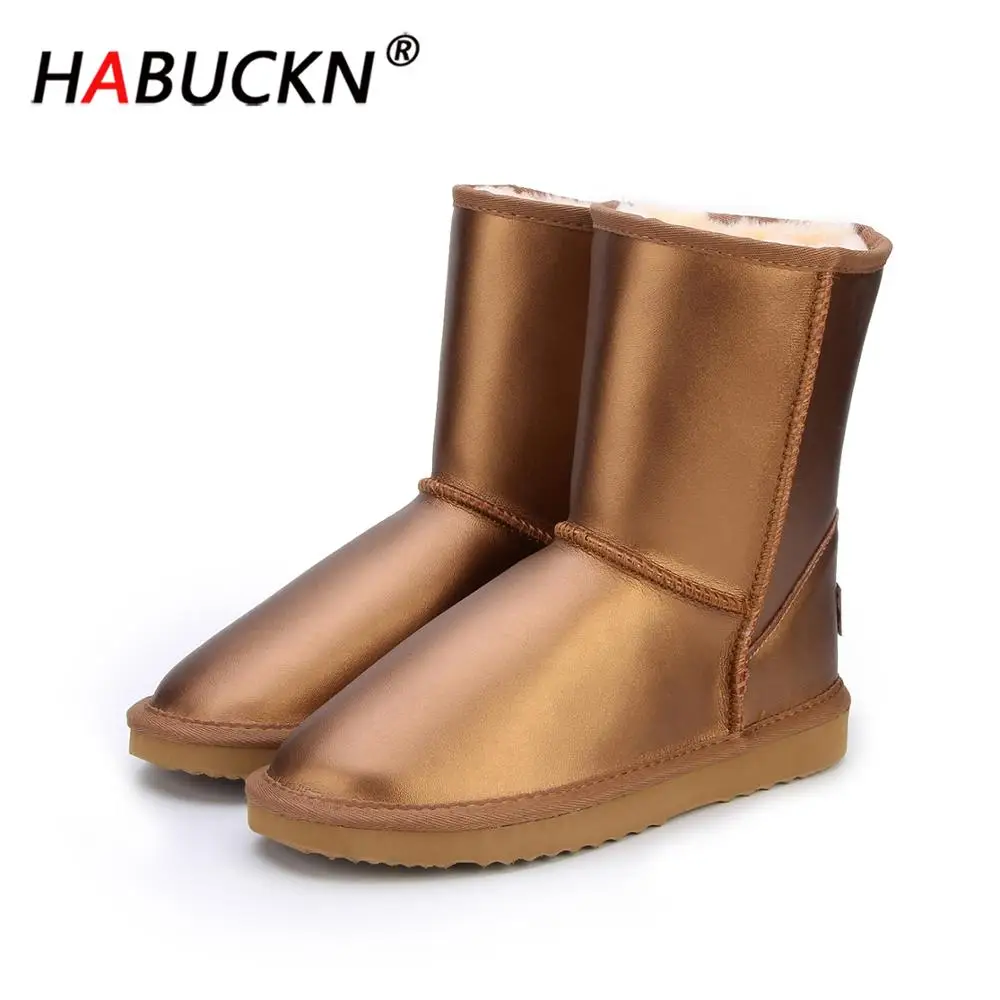 HABUCKN австралийские классические высококачественные женские зимние сапоги из