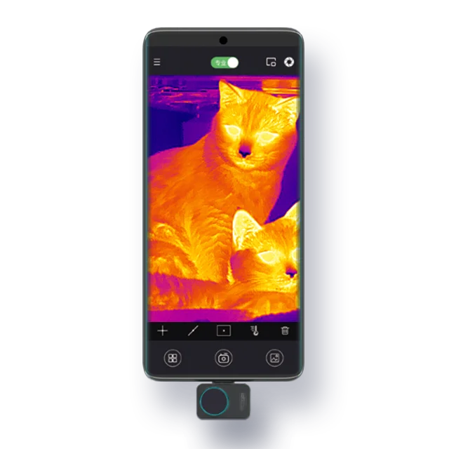 p2 thermal camera for mobile phone type c night vision infrared sensor free global shipping