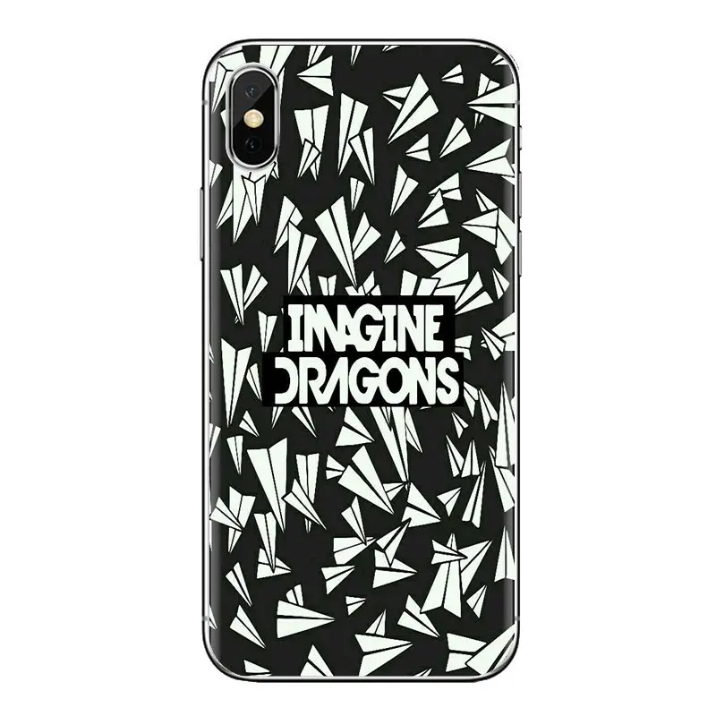 Transparent Soft Shell Covers For Xiaomi Mi6 Mi 6 A1 Max Mix 2 5X 6X Redmi Note 5 5A 4X 4A A4 4 3 Plus Pro Imagine Dragons |