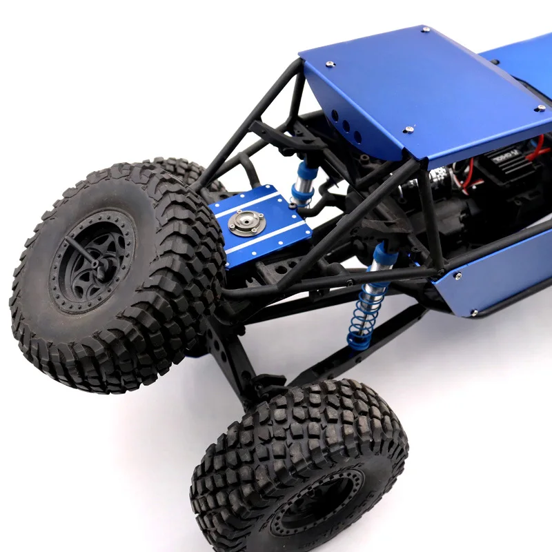 CNC металлический приемник коробка крышка для 1/10 RC Гусеничный автомобиль осевой