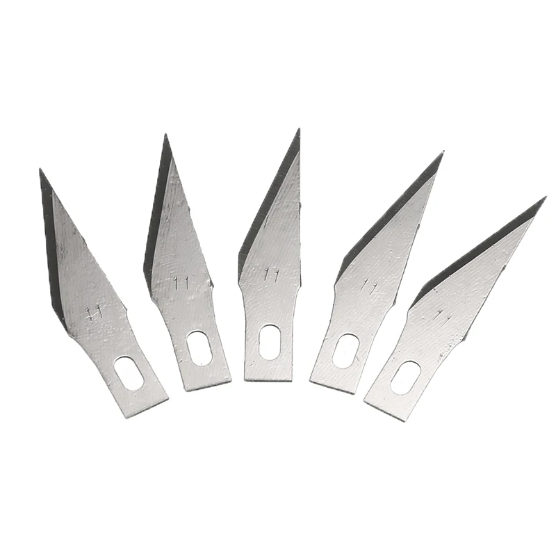 5/15/20 шт. Нержавеющая сталь лезвия DIY скальпель резьба по дереву машины резьбы