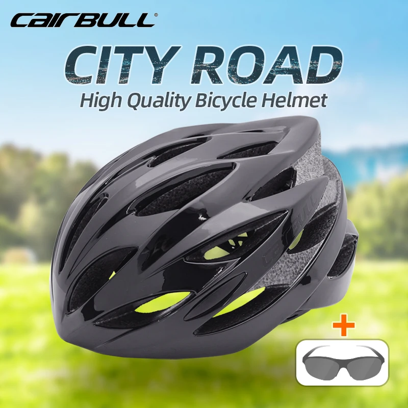 

Cairbull Bicycle Helmet Road Cycling for Men Women City Bike Helmets Integrally-Molded Ultralight Ventilated Safety Helmet EPS