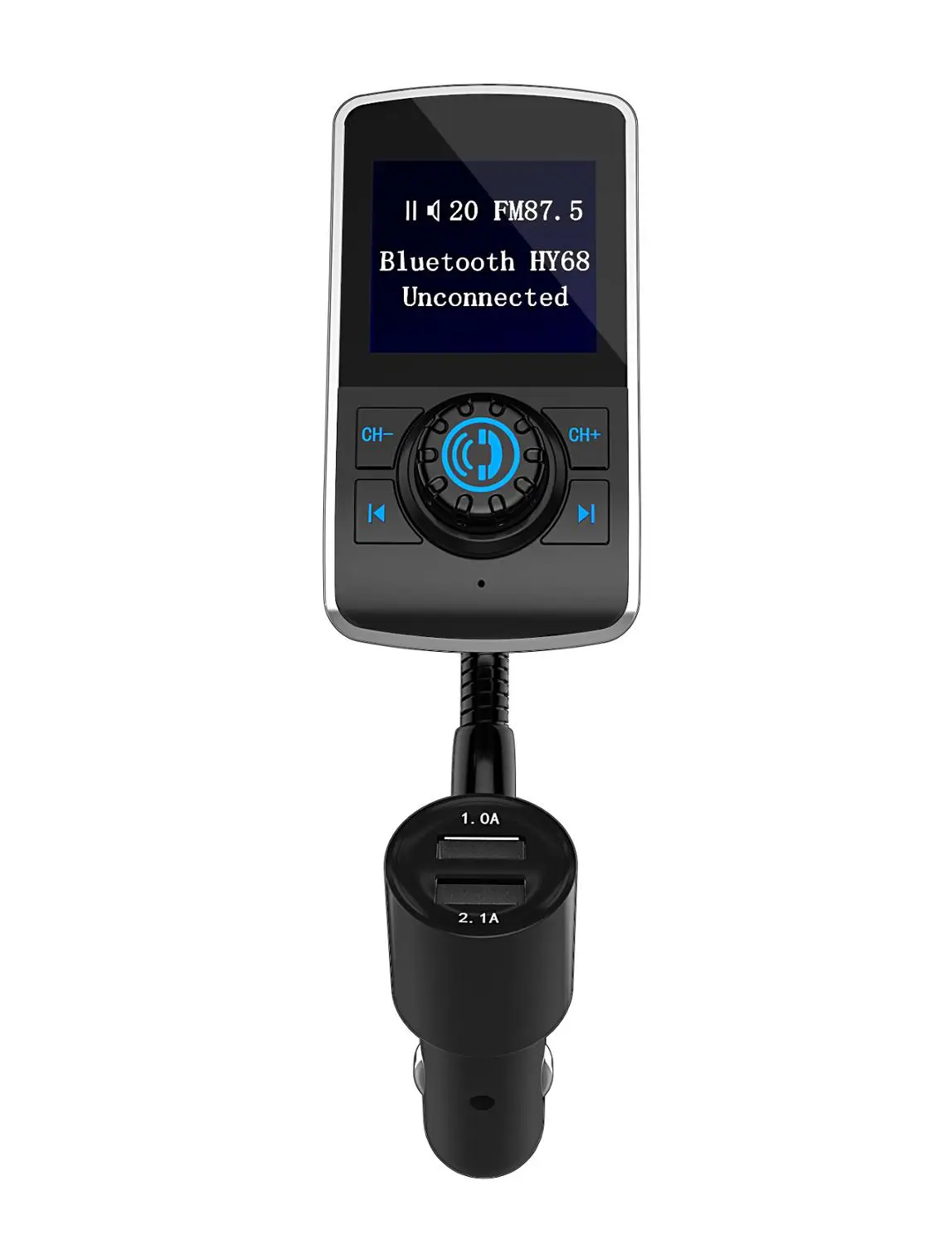 

Car FM transmitter usb car port Cigarette lighter Socket Car Charger Splitter