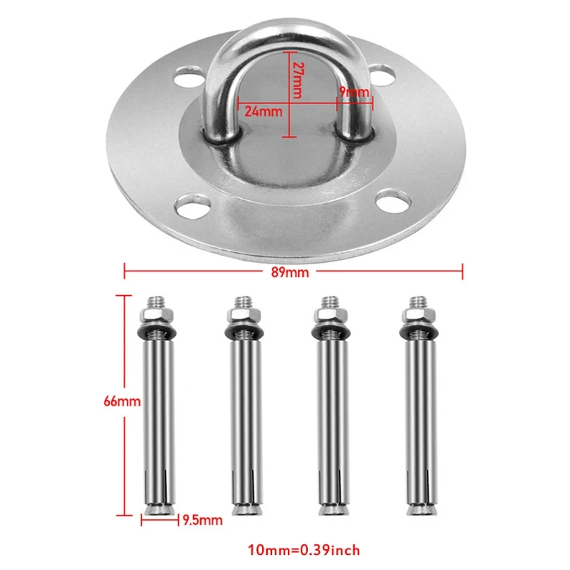 Подвесной комплект для гамака тяжелый монтажный потолочный крючок из