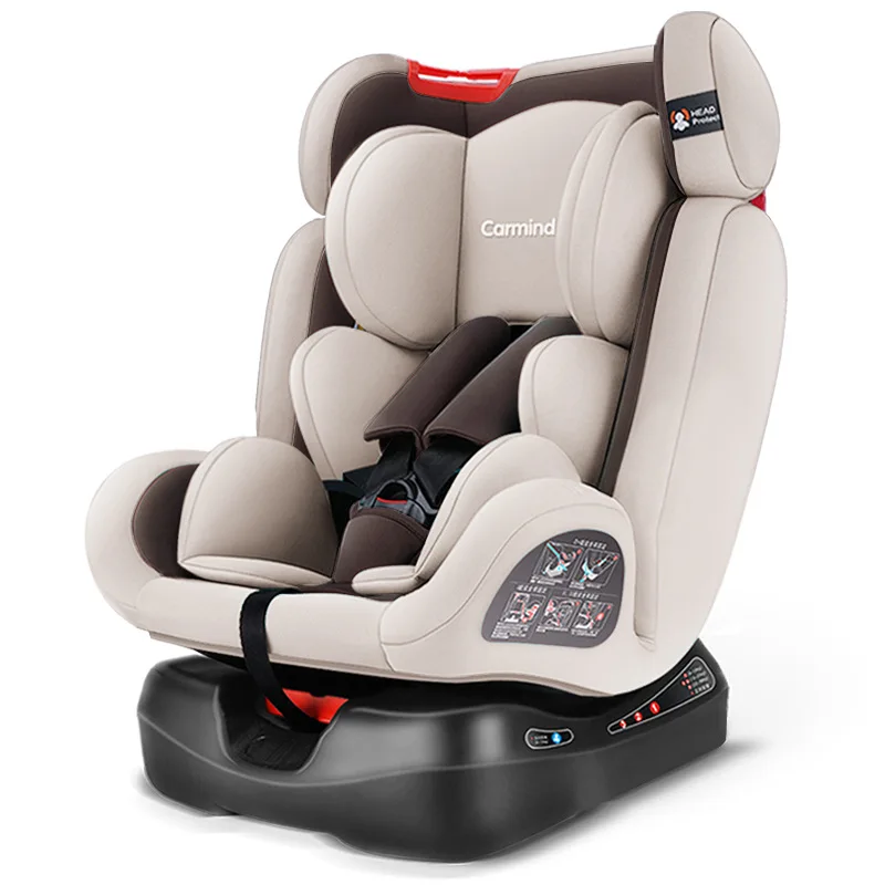 Can Sit and Lie 0- 12 Years Old Child Car Safety Seat Forward Facing 9-36 Kg Five-Point Harness Baby Booster Safety Seats